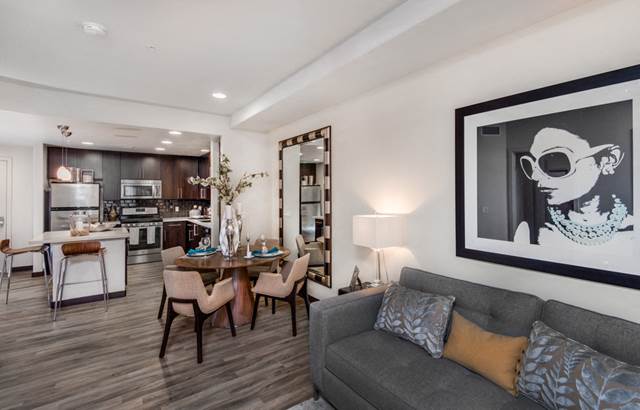 Studio apartment at The Dylan Apartments in West Hollywood, CA